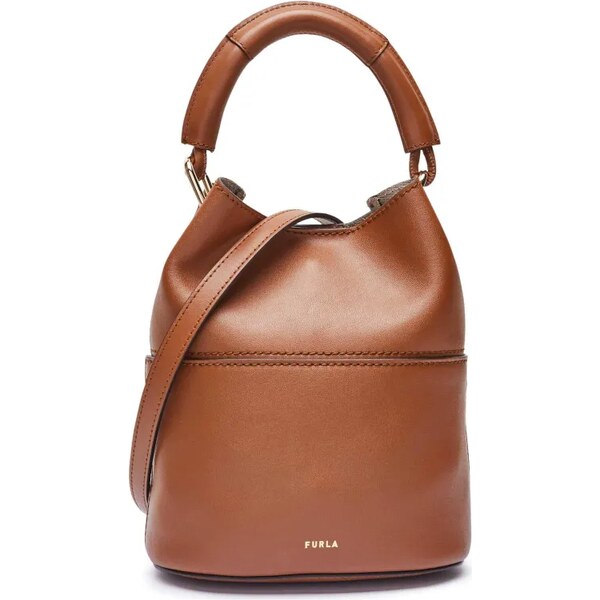 Furla Kožený vak na chrbát FURLA SFERA MINI 64439223