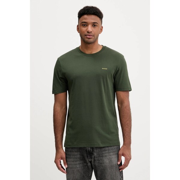 Bavlnené tričko HUGO Dero222 63605425