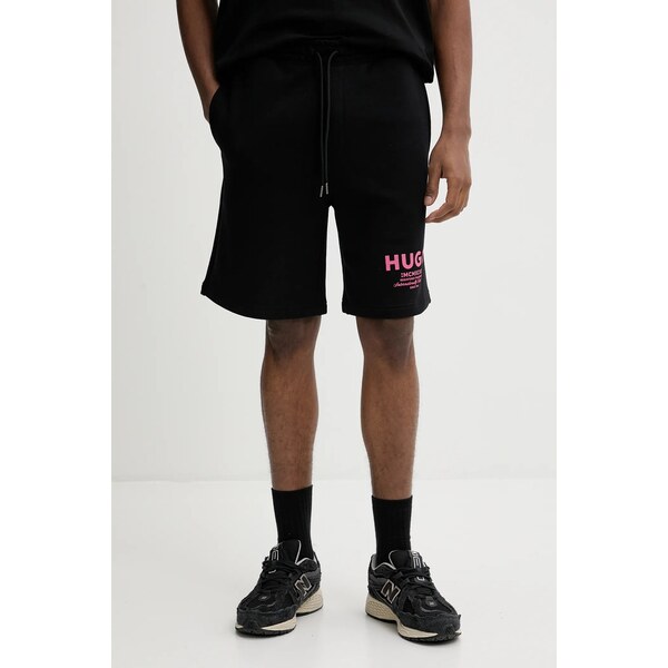 Bavlnené šortky Hugo Blue Nomario 57249489