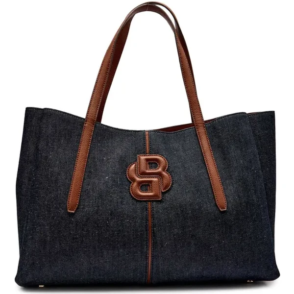 BOSS BLACK Džínsová shopper kabelka Anett 64455228