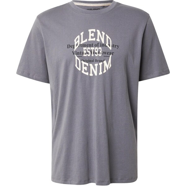 BLEND Tričko BHKILIAN tmavosivá / čierna / biela 64457957