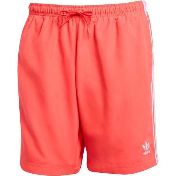 ADIDAS ORIGINALS Plavecké šortky Adicolor oranžovo červená / biela 64458028