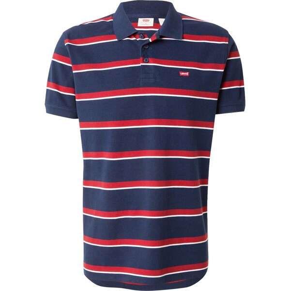 LEVIS Tričko Housemark Polo námornícka modrá / čerešňová / biela 64458073