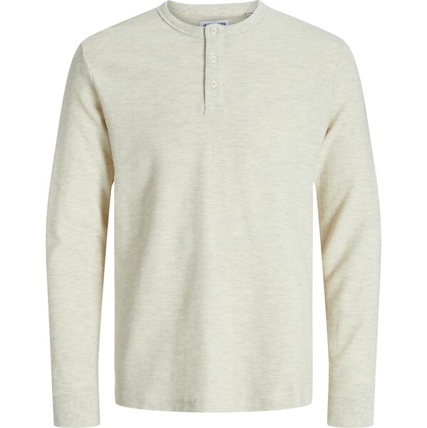 JACK & JONES Tričko JJEDover biela melírovaná 64458087