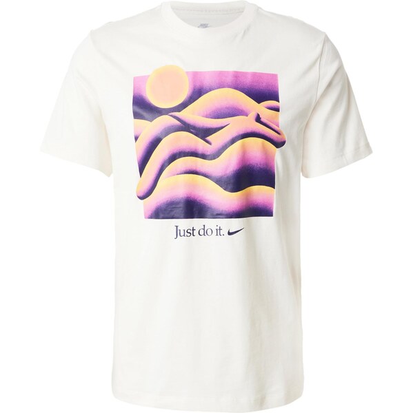 Nike Sportswear Tričko slonová kosť / námornícka modrá / neónovo 64458377