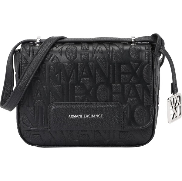 ARMANI EXCHANGE Taška cez rameno LIZ PEBBLE čierna 64458415