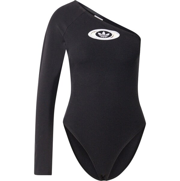 ADIDAS ORIGINALS Košeľové body CAMPUS čierna / biela 66026170