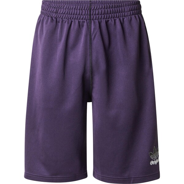 ADIDAS ORIGINALS Nohavice GRFX tmavofialová / čierna / biela 64458455