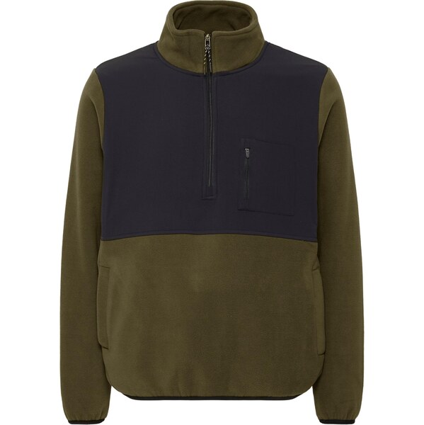 BLEND Sveter BHMario tmavozelená / čierna 64458049