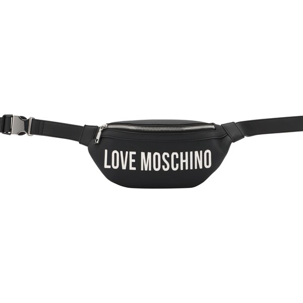 Love Moschino Ľadvinka čierna / strieborná 64458414