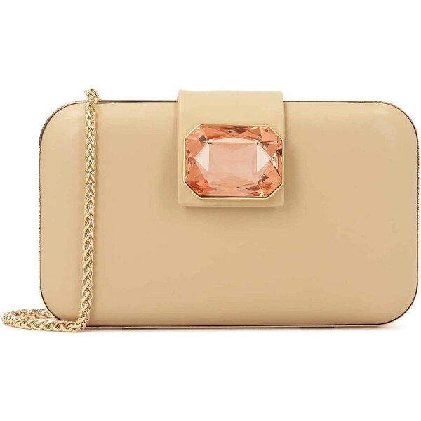 Kazar Listová kabelka béžová / pastelovo oranžová 65043345