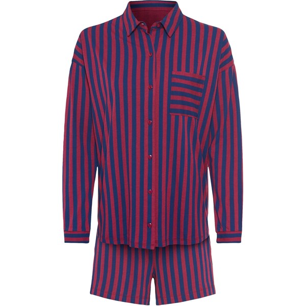 LSCN by LASCANA Kraťasy námornícka modrá / farba lesného ovocia 65465368