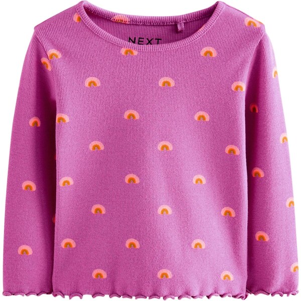 Next Tričko olivová / orchideová / oranžová / ružová 64513156