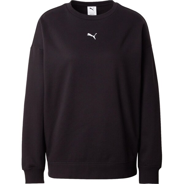 PUMA Športová mikina ESS čierna / biela 64565765