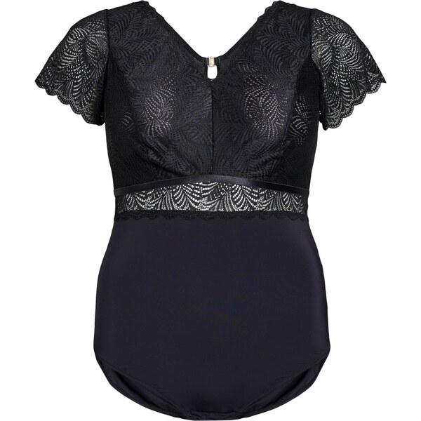 Devoted by Zizzi Košeľové body čierna 65657505