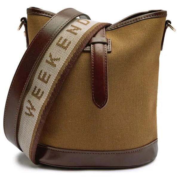 Weekend MaxMara Kabelka na rameno VASAIO | s prímesou kože 64449876