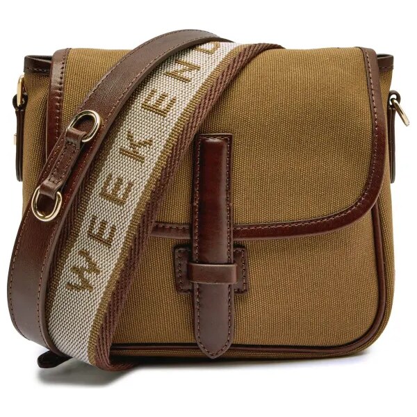 Weekend MaxMara Crossbody kabelka GAP | s prímesou kože 64449909