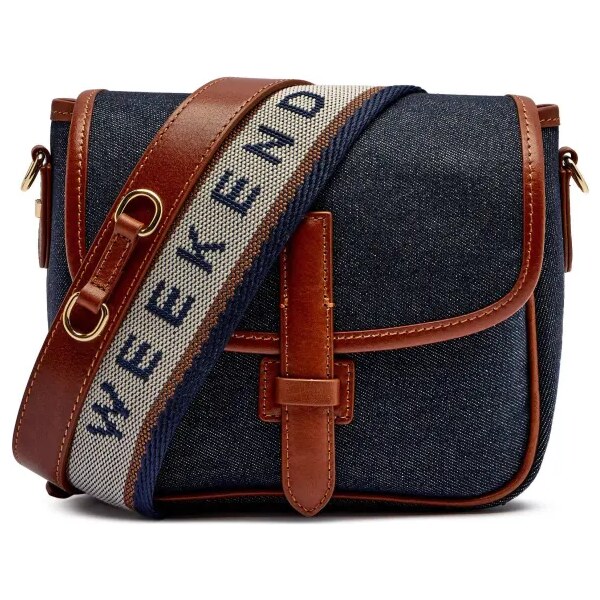 Weekend MaxMara Crossbody kabelka GAPDENIM | s prímesou kože 64455025