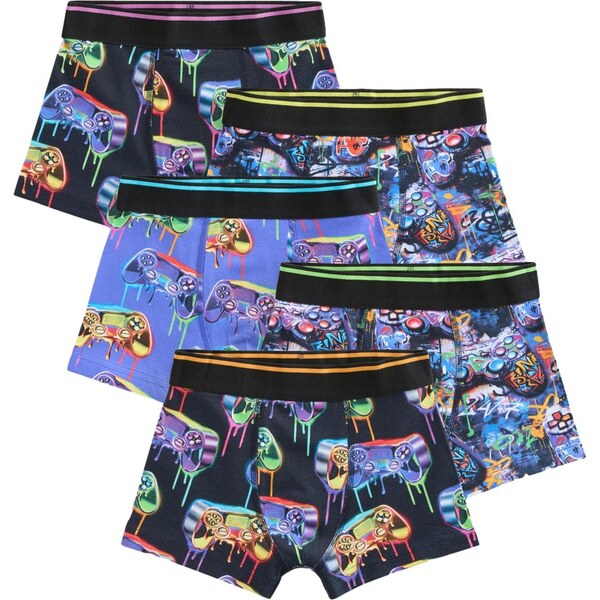 Next Nohavičky námornícka modrá / kráľovská modrá / tmavomodrá / žltá 64465406