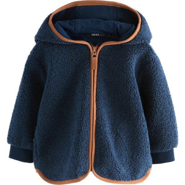 Next Flisová bunda námornícka modrá 65654853