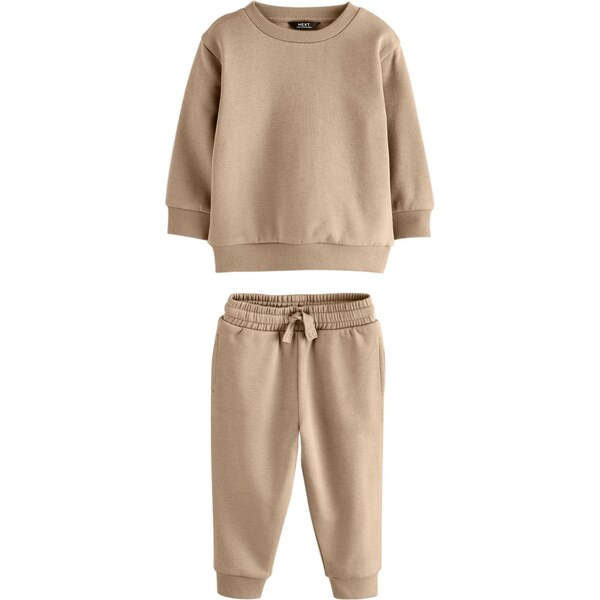 Next Joggingová súprava sivobéžová 64465626