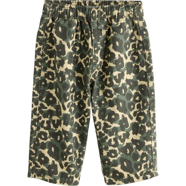 Next Nohavice piesková / zelená / čierna 64465661