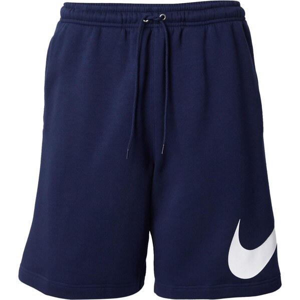 Nike Sportswear Nohavice CLUB námornícka modrá / biela 64465923