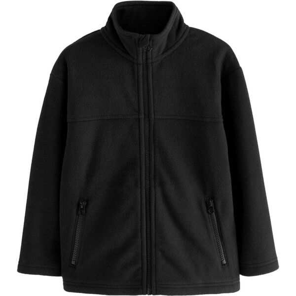 Next Flisová bunda čierna 64528468