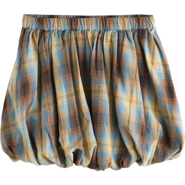 Next Sukňa modrá / hnedá / žltá 65794252