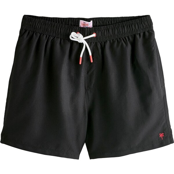 Next Plavecké šortky brusnicová / čierna 65654955