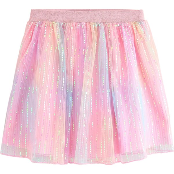 Next Sukňa svetlomodrá / žltá / mätová / ružová 65794284