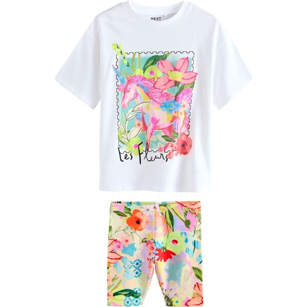 Next Joggingová súprava zmiešané farby / biela 64528810