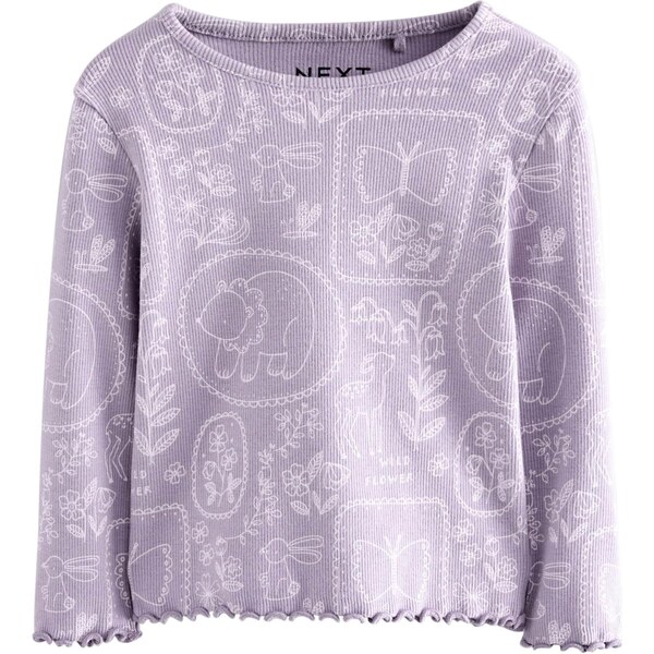 Next Tričko orgovánová / biela 64513150