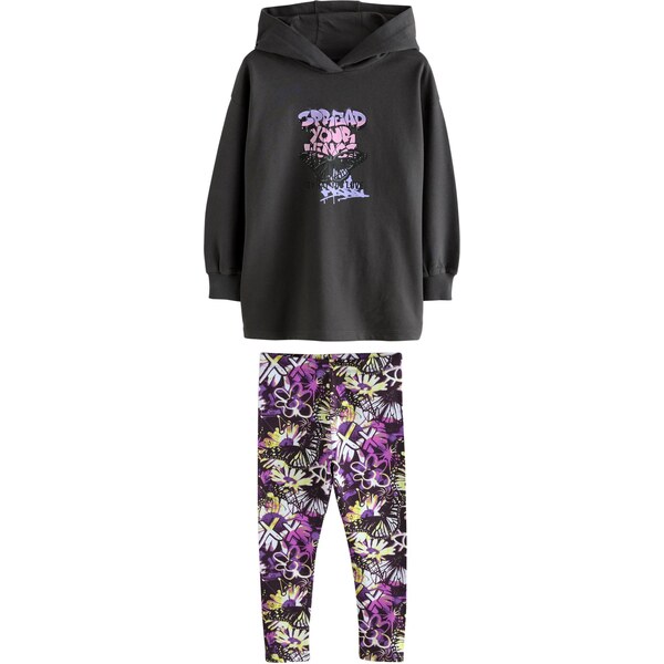 Next Set orgovánová / tmavofialová / ružová / čierna 64528819