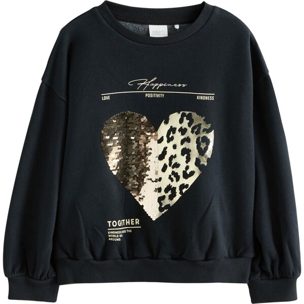 Next Mikina zlatá / čierna 65882687