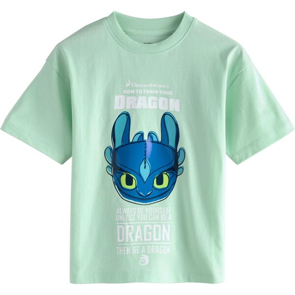 Next Tričko How To Train Your Dragon modrá / kráľovská modrá / mätová 64488448