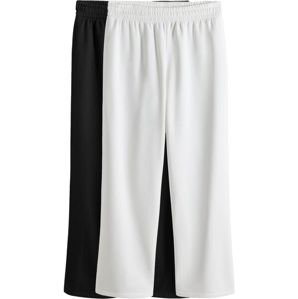 The Set Nohavice čierna / biela 64501080