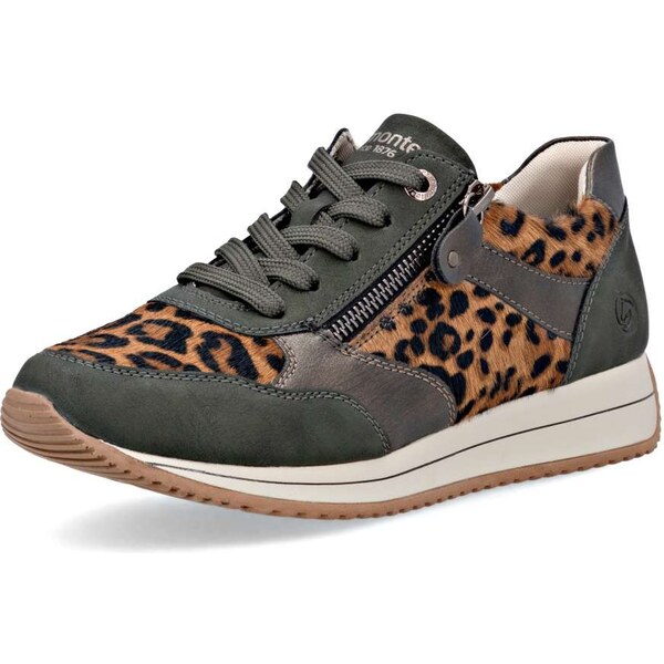 RIEKER Dámske tenisky REMONTE D0H16-90 zelená W5 64474166