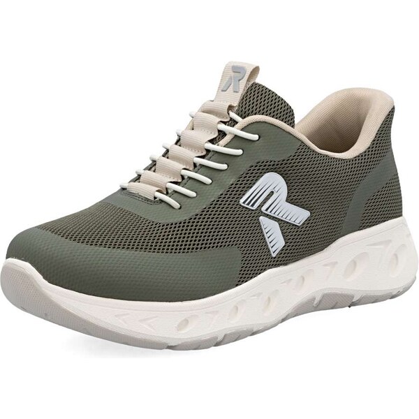 Dámske tenisky RIEKER M6551-54 zelená W5 64474167