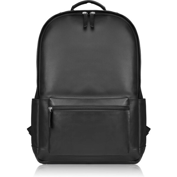 Paolo Peruzzi Unisex kožený batoh na notebook A4 | čierna E-29-BL 63286938