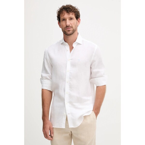 Ľanová košeľa Hackett London 64474688