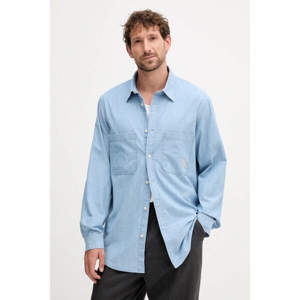 Rifľová košeľa Armani Exchange 64474713