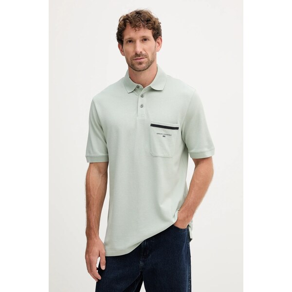 Bavlnené polo tričko Armani Exchange 64474829