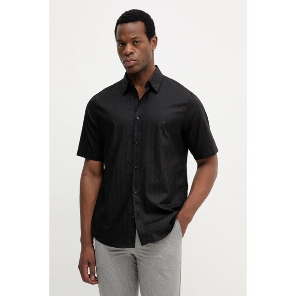 Bavlnená košeľa Armani Exchange 64474925