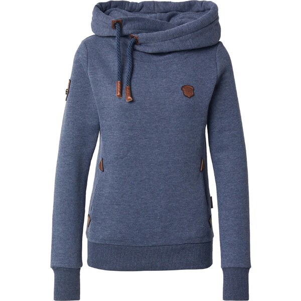 naketano Mikina indigo / hnedá / biela 58245422