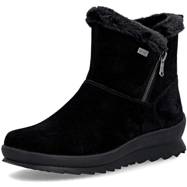 RIEKER Dámska členková obuv REMONTE R8486-02 čierna W5 64479545