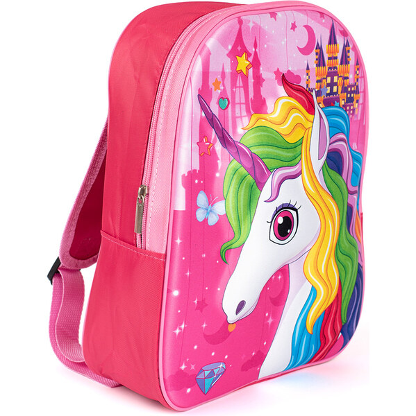 Shelvt Pink unicorn backpack for a girl 57025725