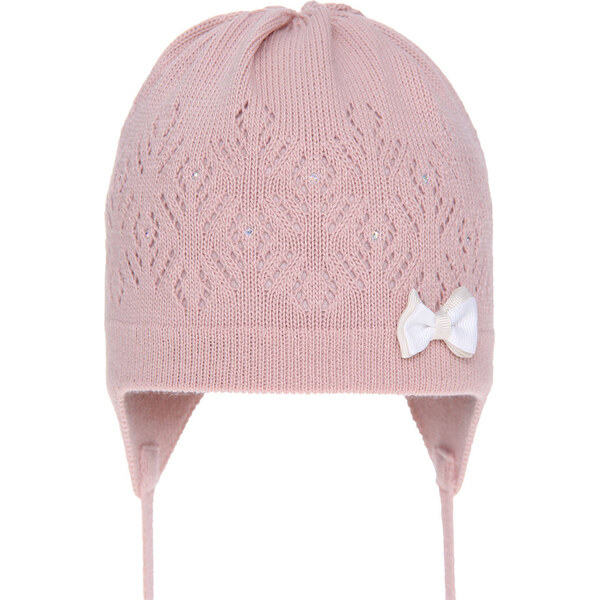 AGBO Jesenná/jarná dievčenská čiapka ružová Slawia 64649116