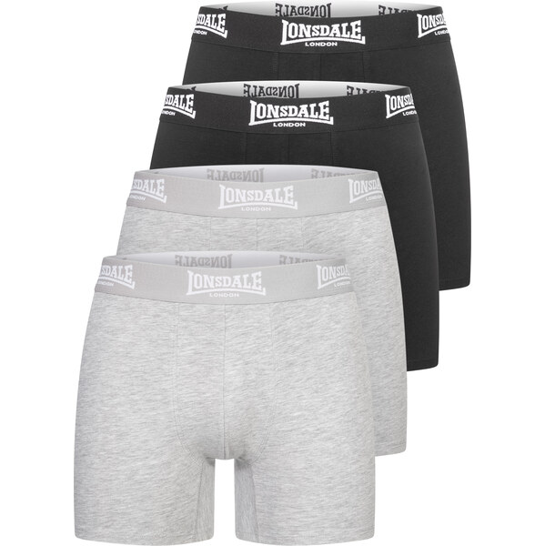 Lonsdale Mens boxer shorts 4 pack 64668120