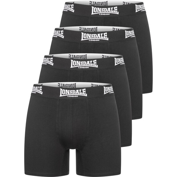 Lonsdale Mens boxer shorts 4 pack 66225853